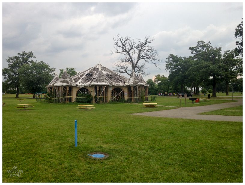 gazebo from afar