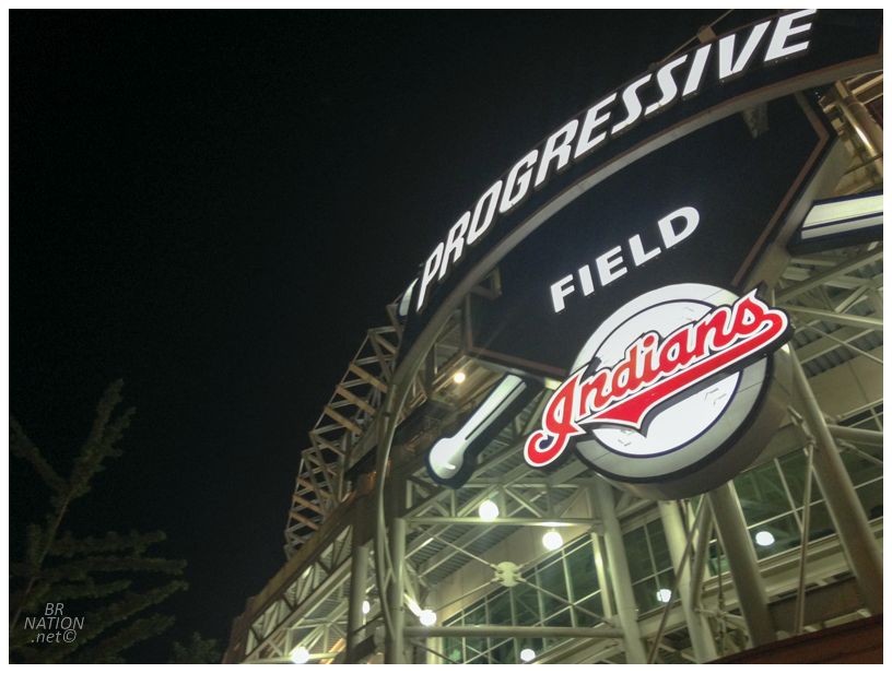 progressive field outside view