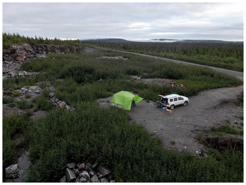 camping view